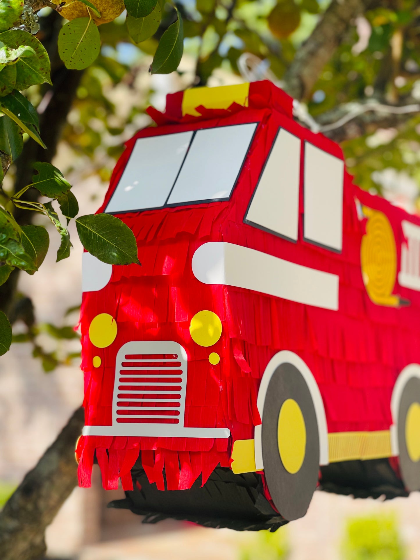 Fire truck Piñata