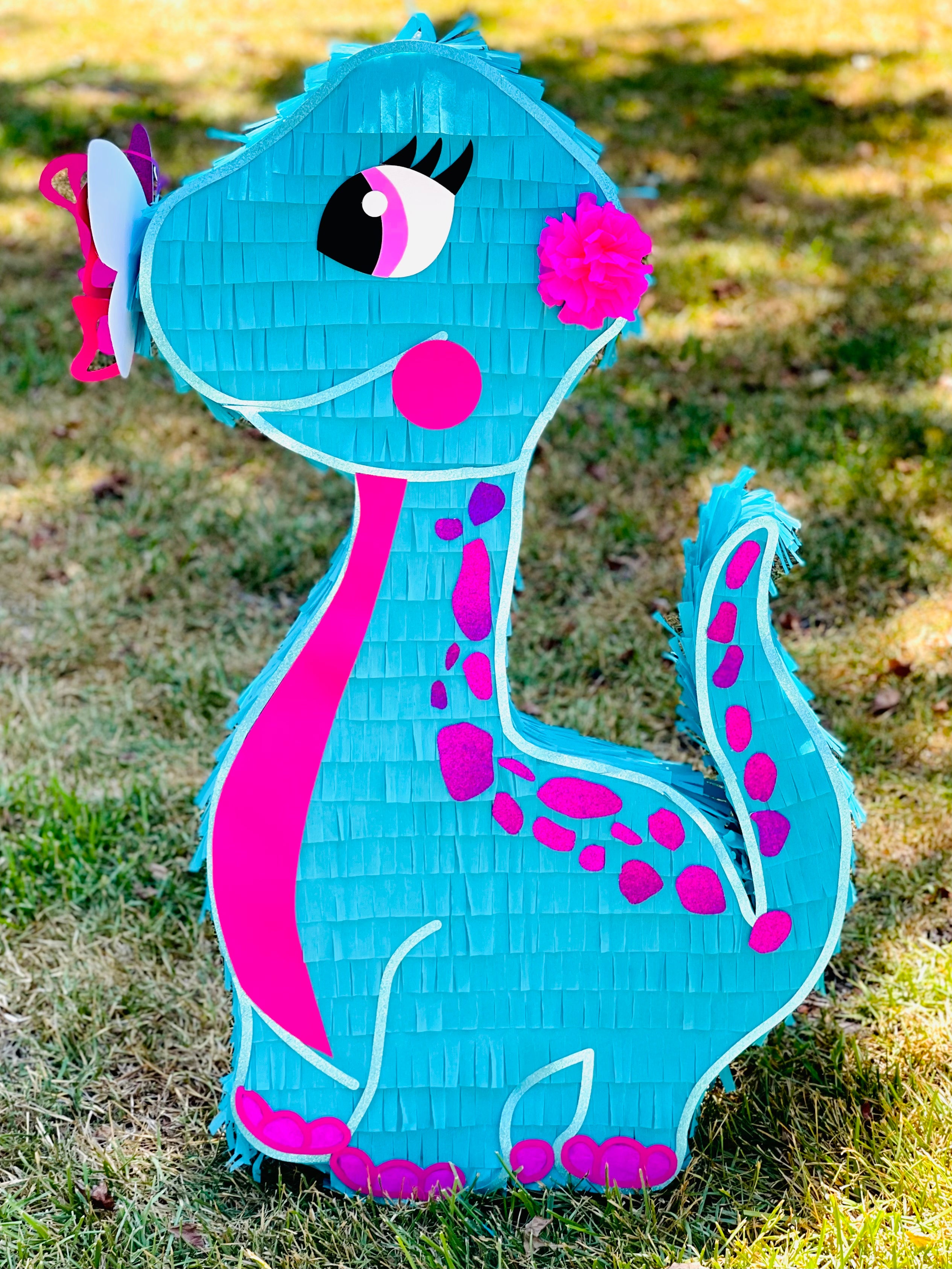 Cute Brachiosaurus Piñata Wild Corazon Designs