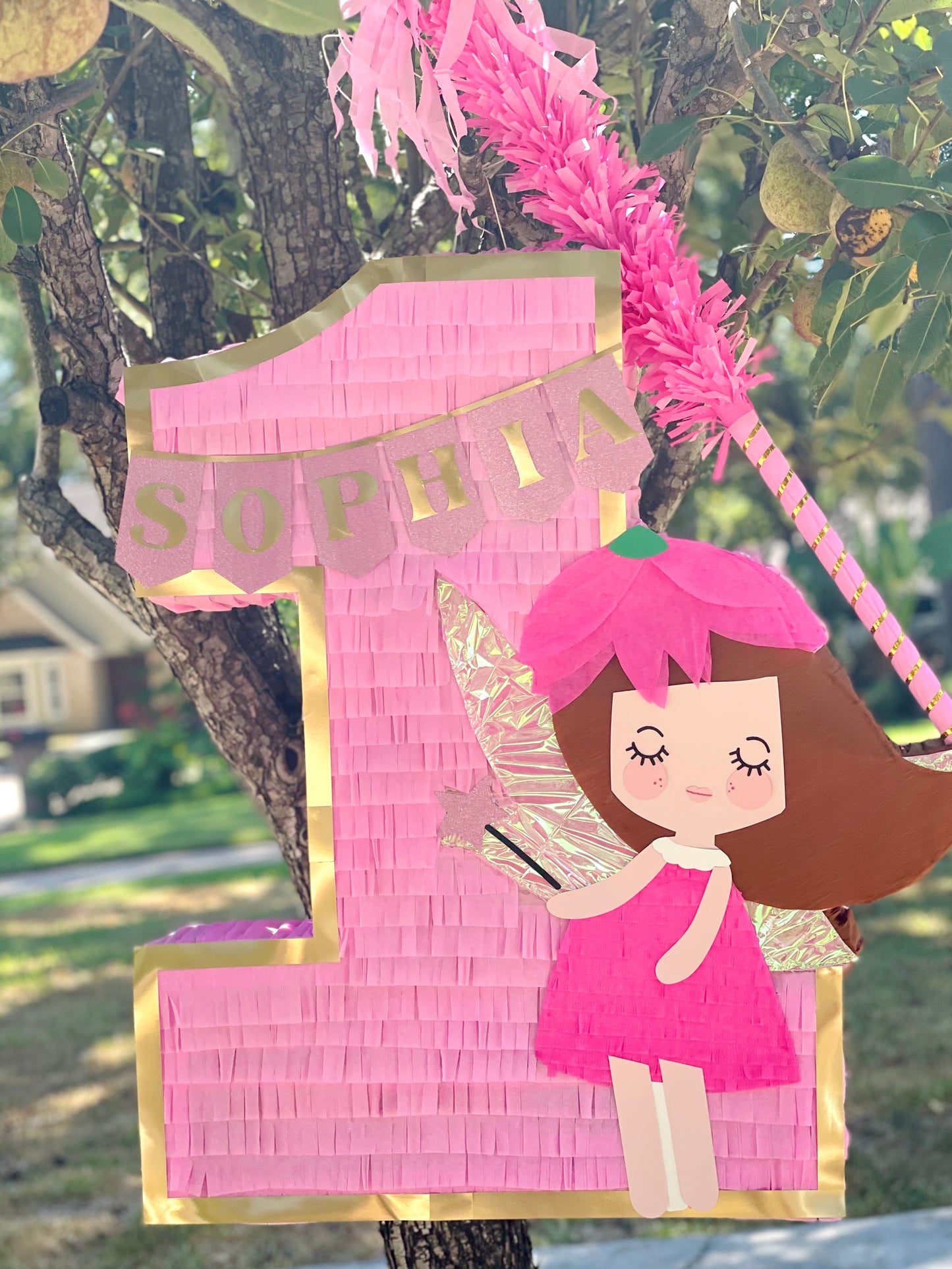 Fairy theme Number Piñata