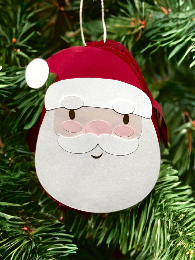 Handcrafted Santa Claus Mini Piñata | Christmas Tree Ornament & Unique Holiday Gift Favor