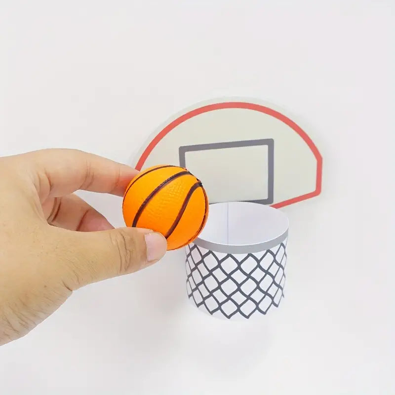 Elf Basketball Prop Kit: Slam Dunk Scene for Your Elf!