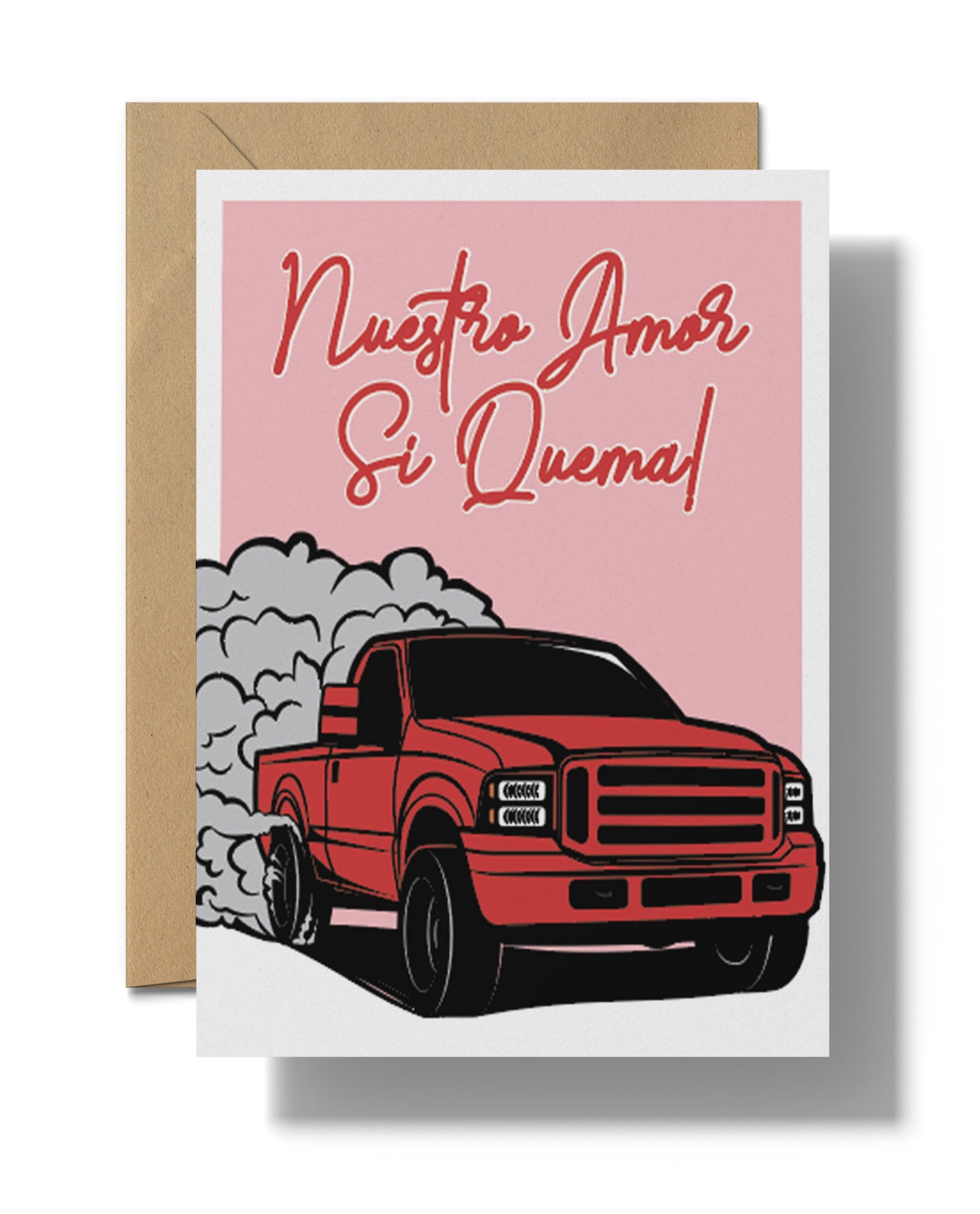 Nuestro Amor Si Quema | Printable card