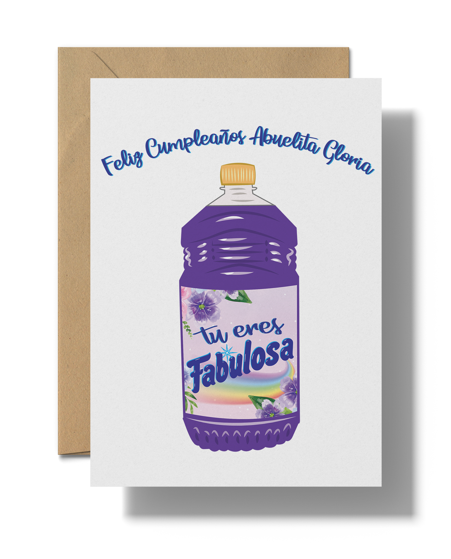 Abuela Tu Eres Fabulosa | Printable card