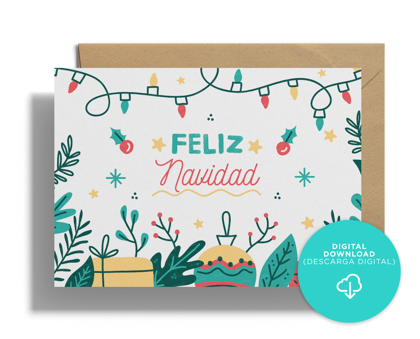Feliz Navidad | Instant Digital Download JPG