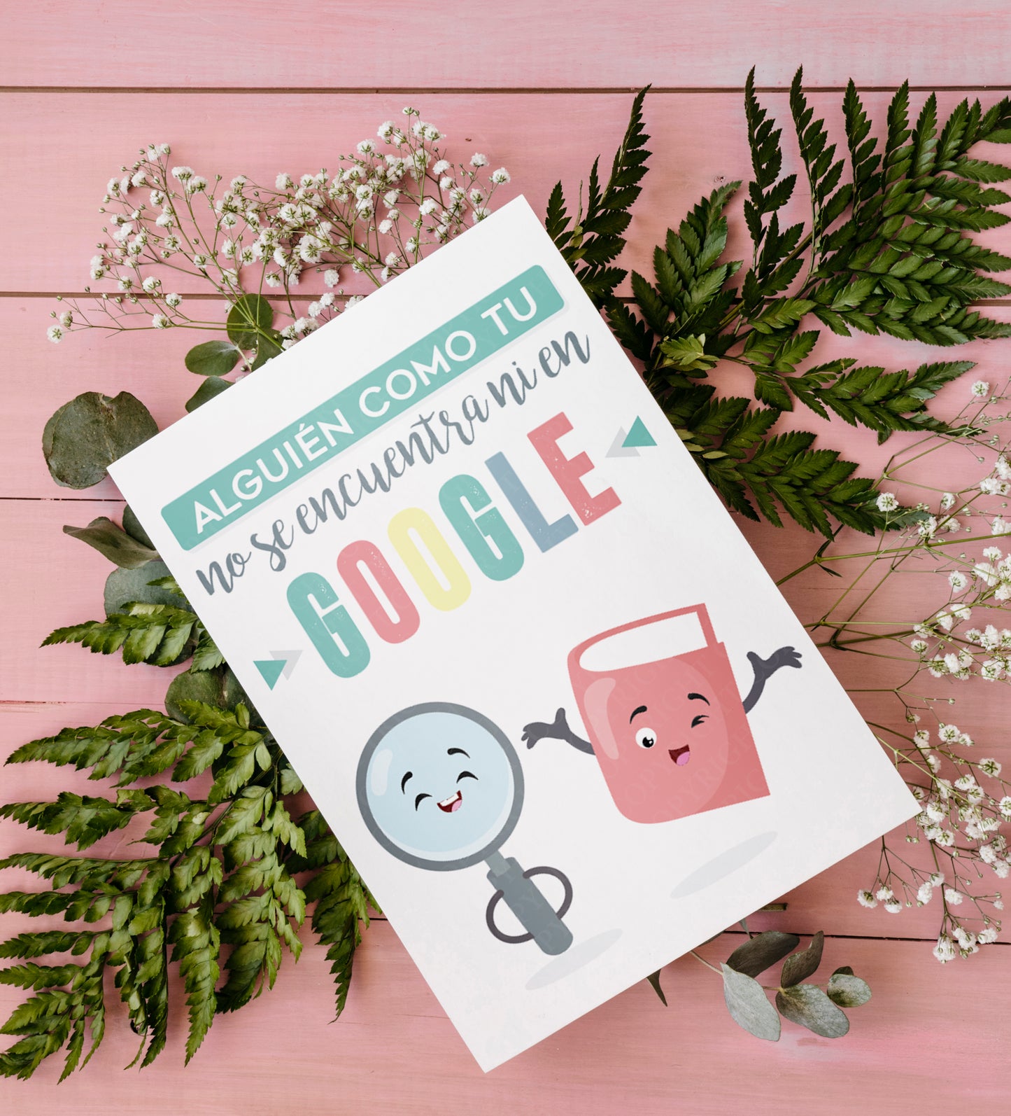 Alguien Como Tu No Lo Encuentra Google | Printable card