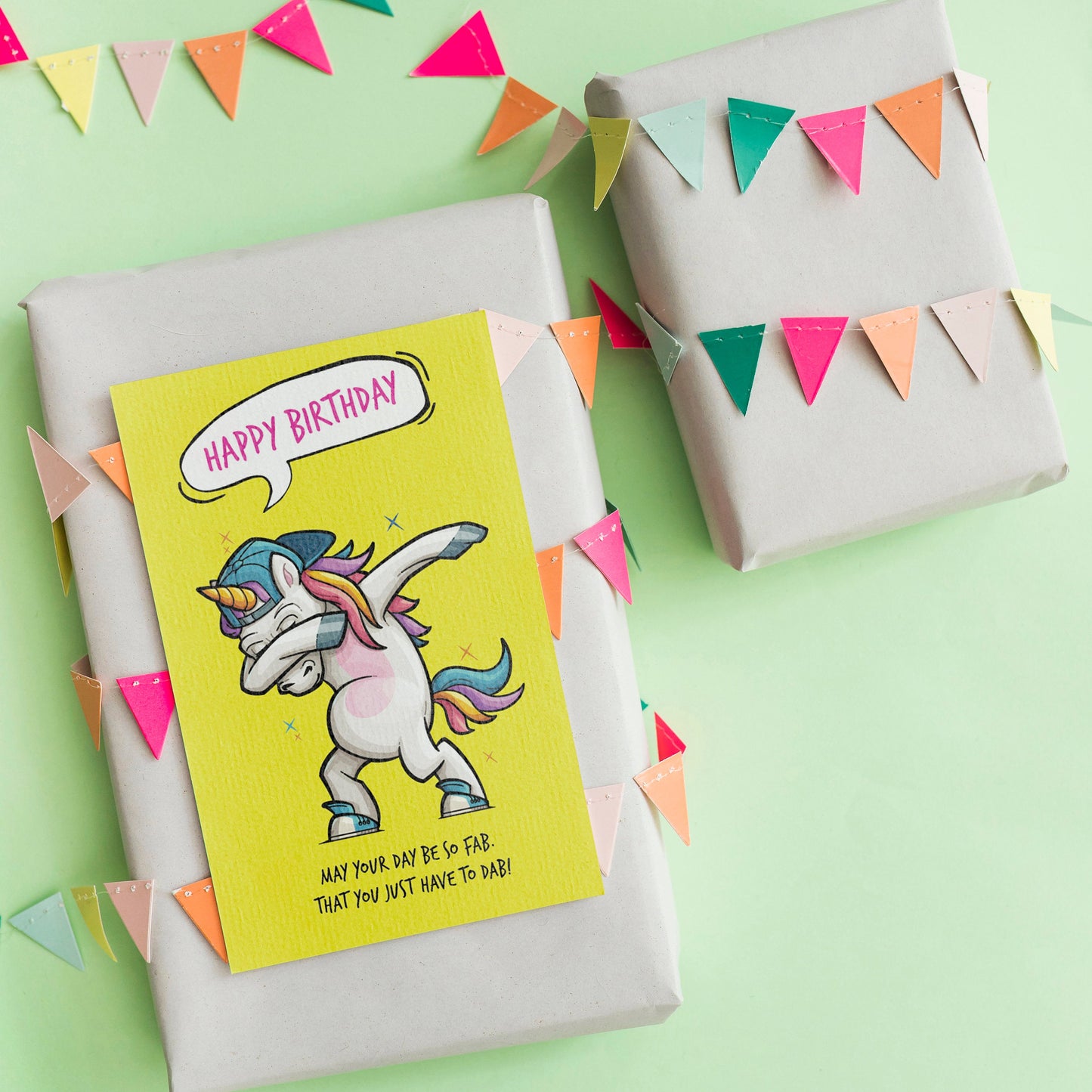 May your day be so fab | Unicorn | Instant Digital Download PDF