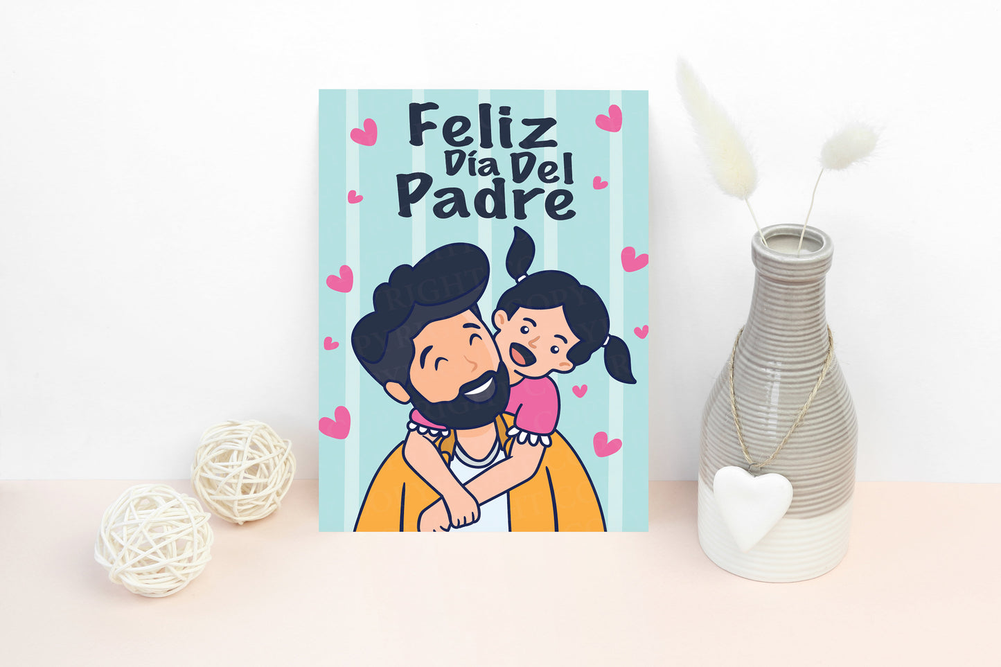 Feliz día del padre | Instant Digital Download PDF