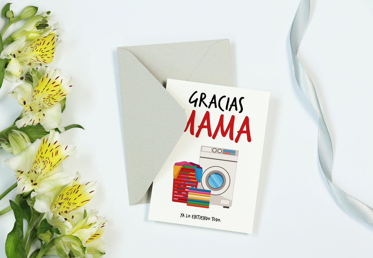 Gracias mamá ya lo entiendo todo | Printable card