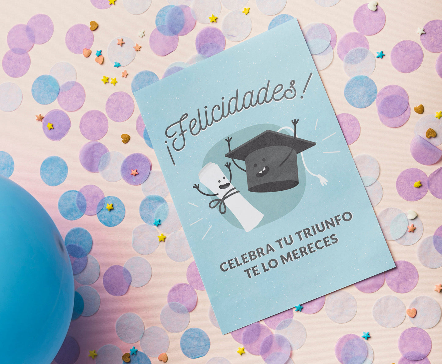 Felicidades Celebra tu triunfo | Instant Digital Download PDF
