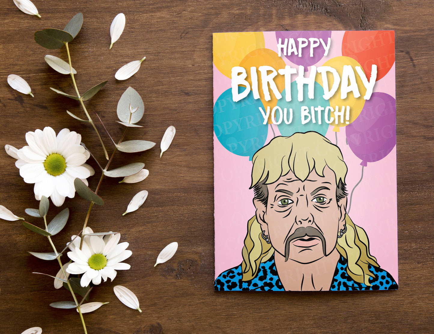 Happy birthday you bitch | Instant Digital Download JPG