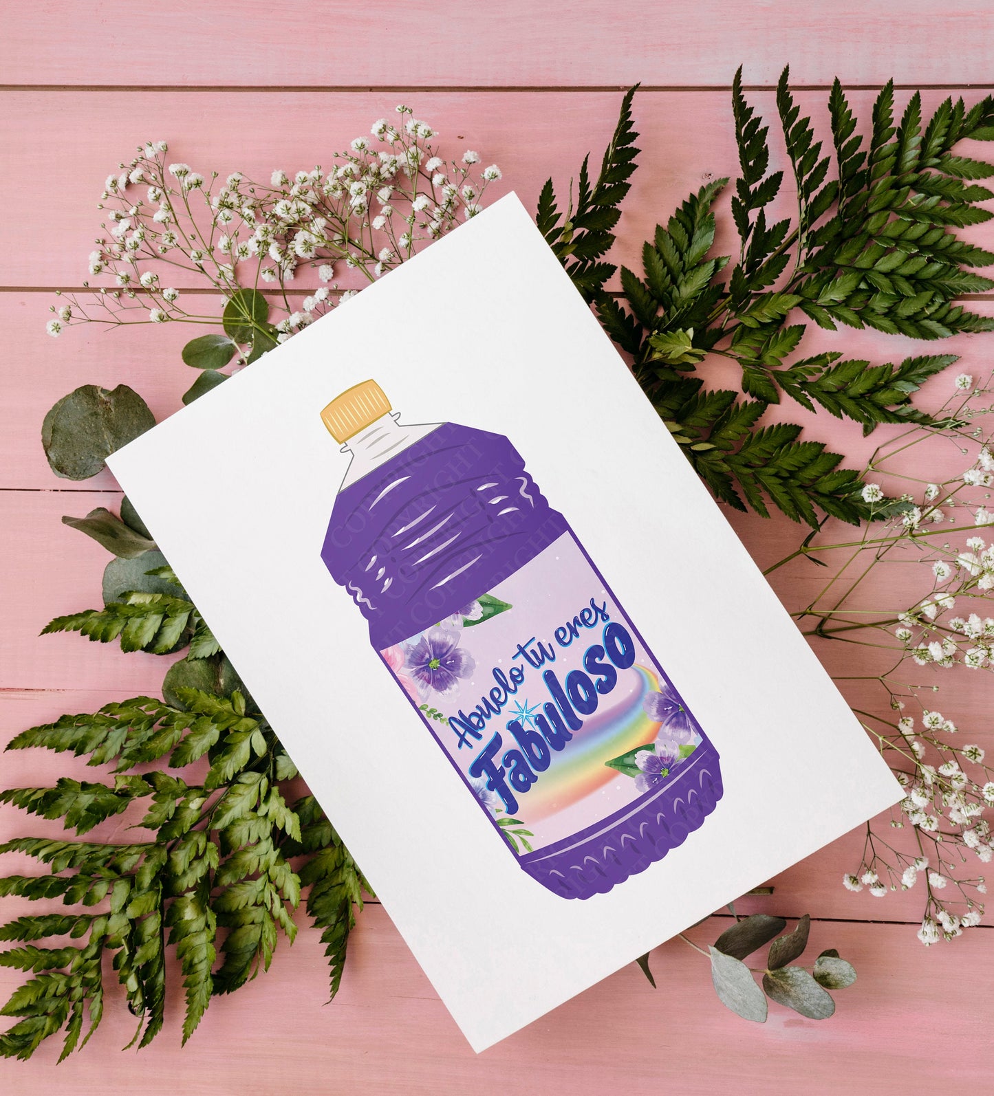 Abuelo tu eres fabuloso | Instant Digital Download JPG