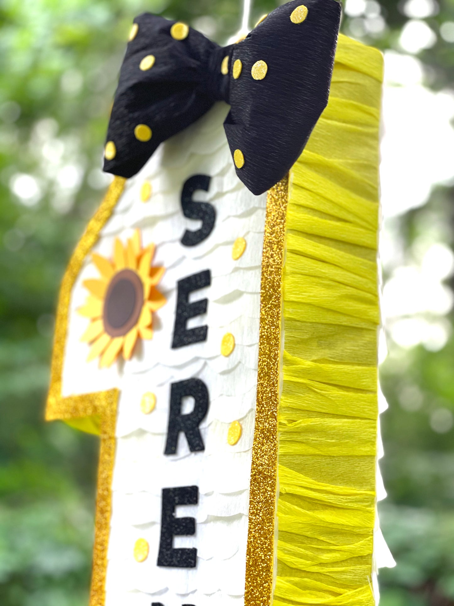 Sunflower Number 1 Pull String Piñata