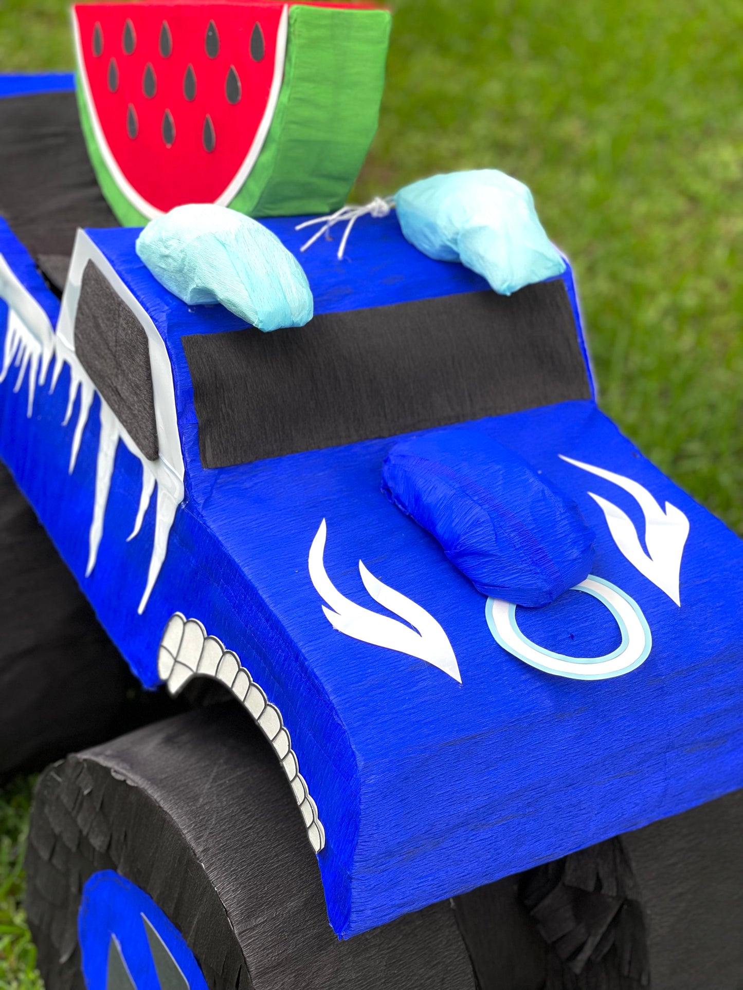 Blue El Toro Loco Monster Truck Piñata