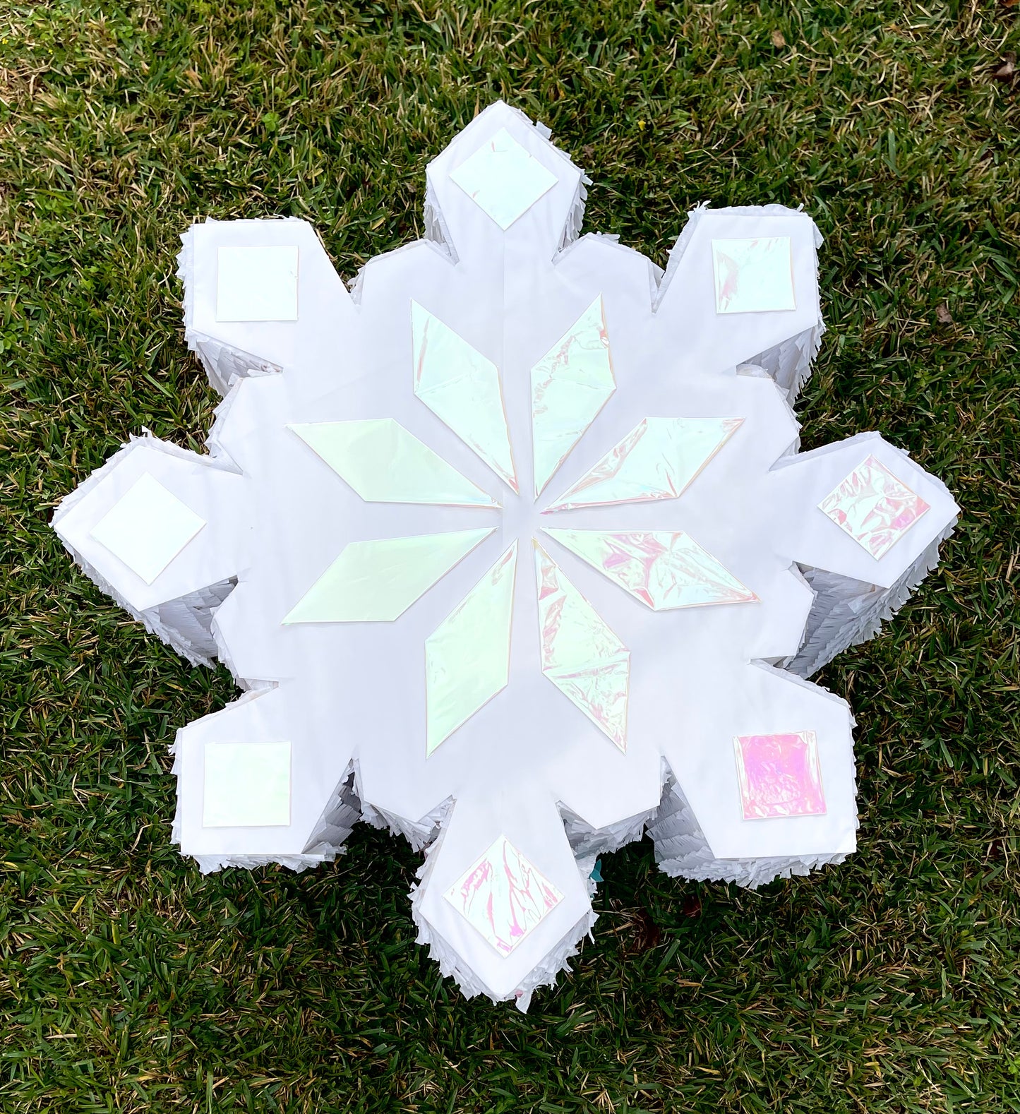 Snowflake Gender Reveal Pull String Piñata