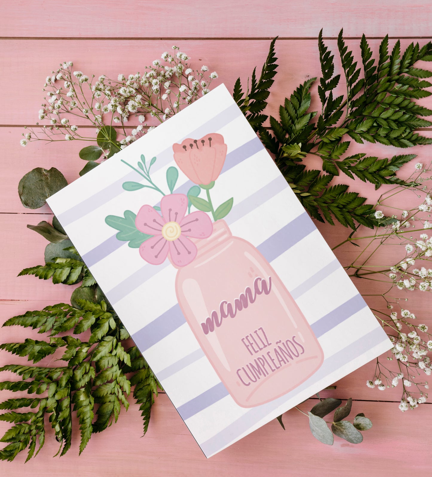 Mama Feliz Cumpleanos | Instant Digital Download JPG