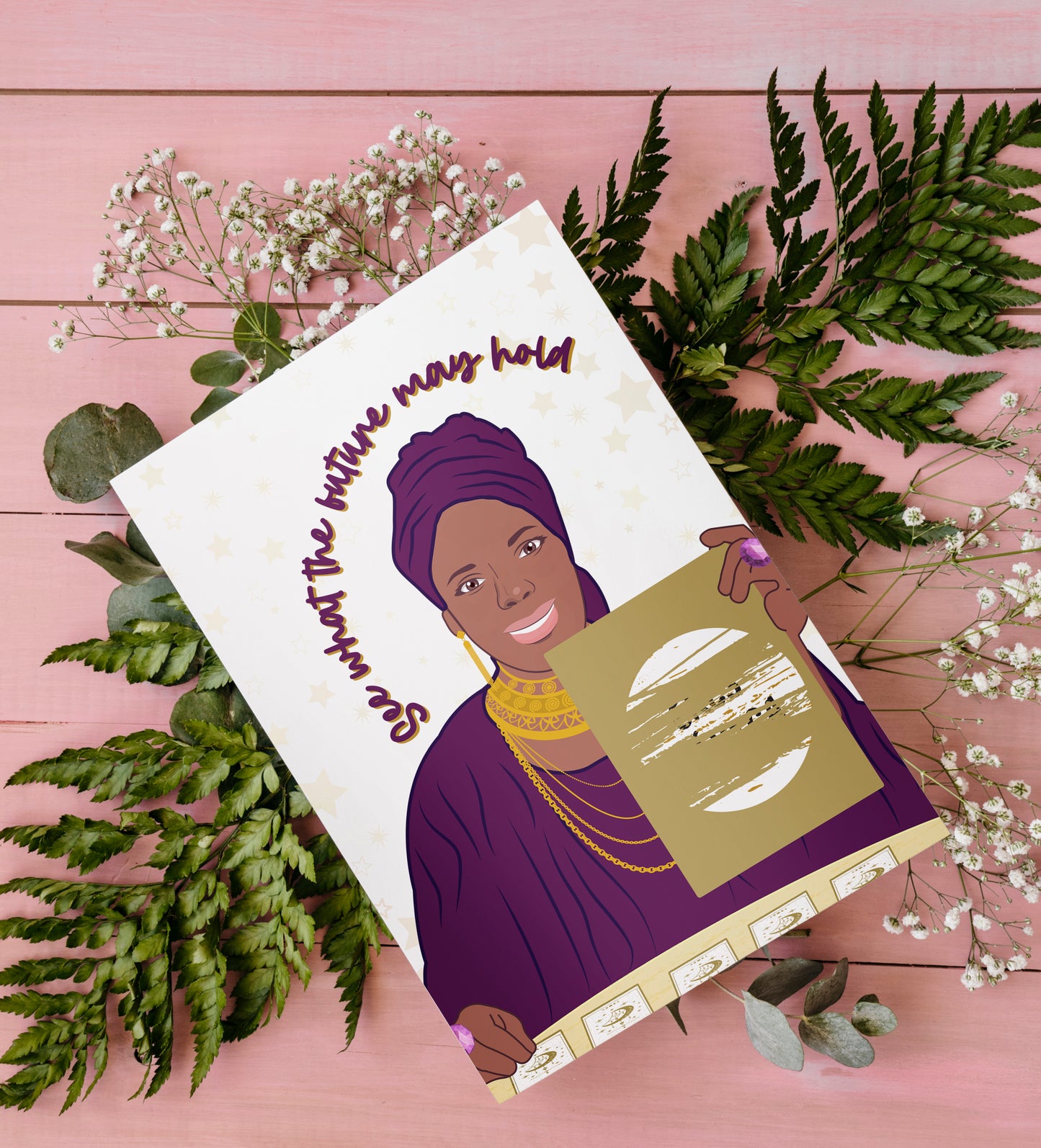 Miss Cleo Inspired Scratch-Off Card – “Call Me Now for Your Fortune!