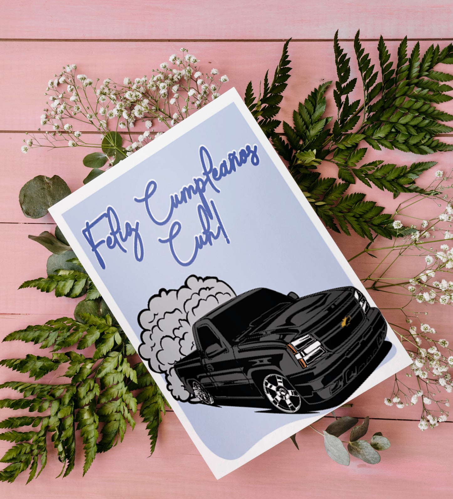 Feliz Cumpleaños Cuh! | Printable card