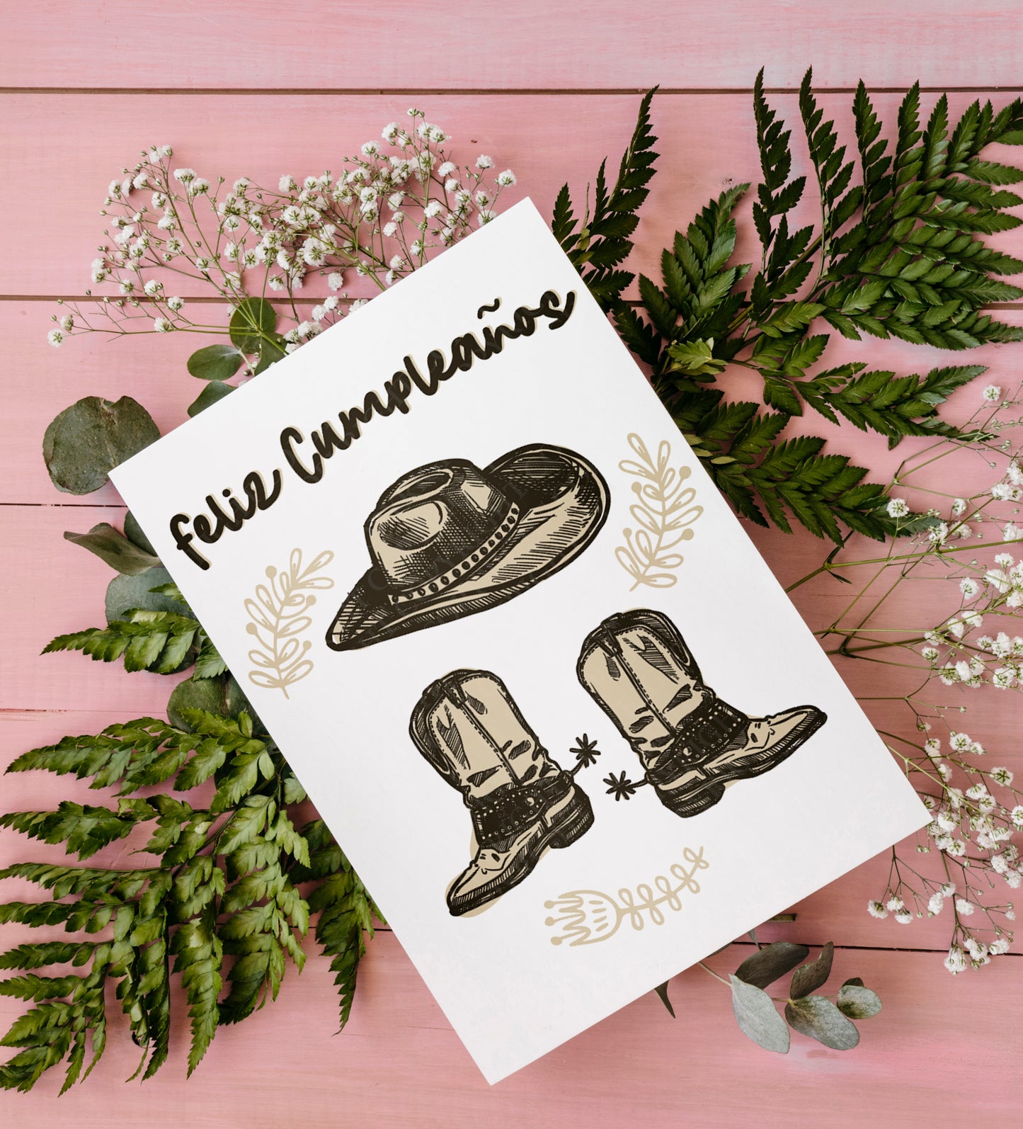 Feliz Cumplenaos | Instant Digital Download JPG