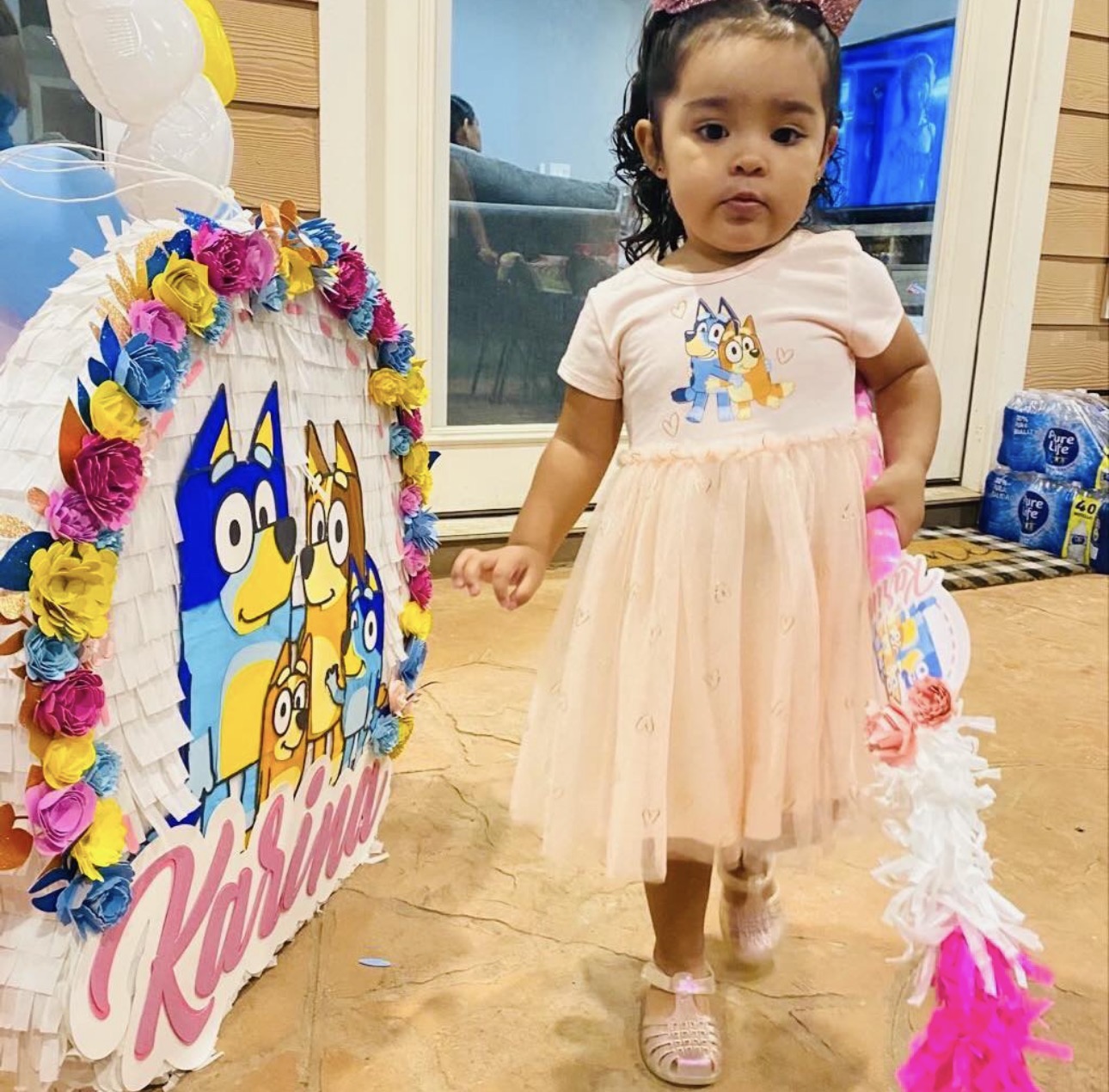 Bluey family piñata for Karina