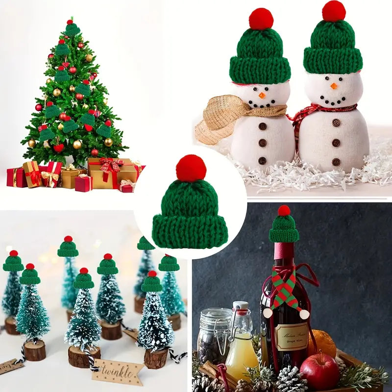 Christmas Elf Clothing, Knitted Hat and scarf