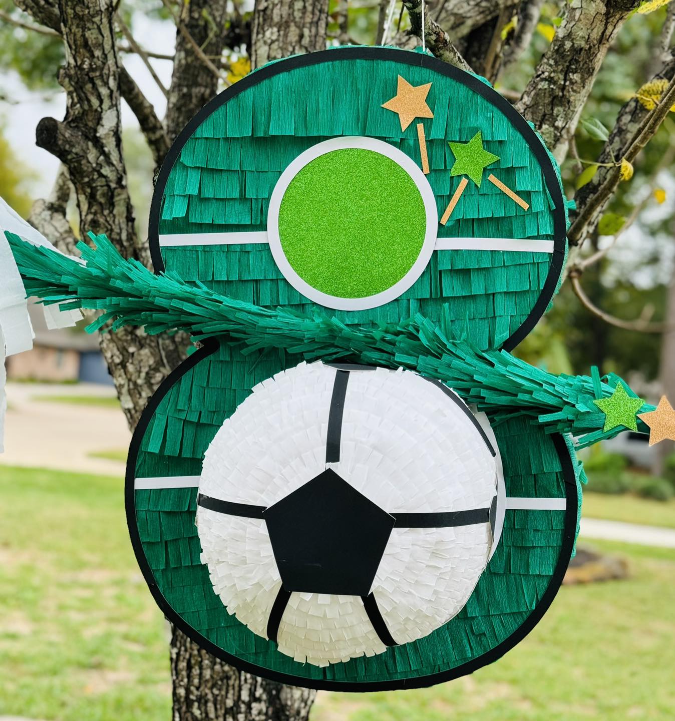 Soccer Number Piñata