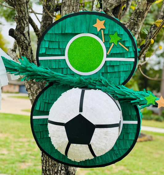 Soccer Number Piñata