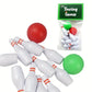 Set, Elf Accessories Props, Mini Bowling Christmas Toys