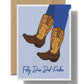 Feliz Dia Del Padre | Charro greeting card