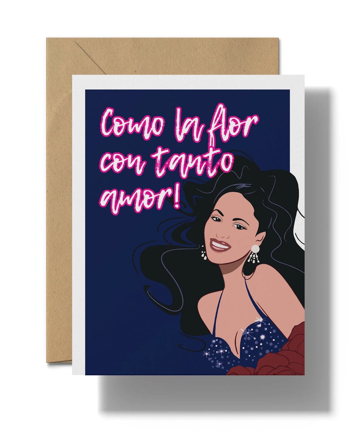 Como la flor con tanto amor! | Tex-mex greeting card