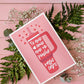Te amo como amo mi pinche vaso caro | Stanley cup greeting card