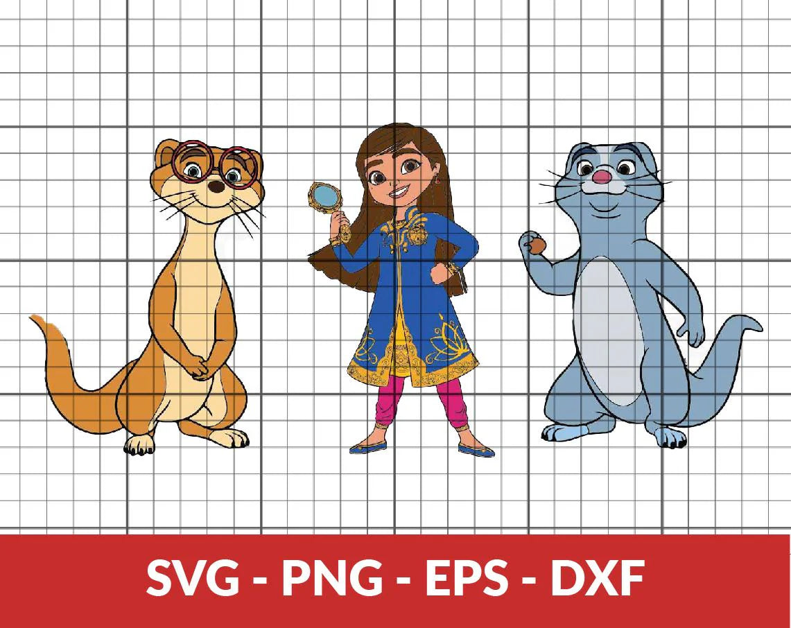Detective Cartoon SVG/PNG/EPS/DXF Bundle - Cut Files for Cricut & Silhouette