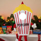 Popcorn Bucket Elf Costume | Miniature Movie Night Outfit for Elf Dolls