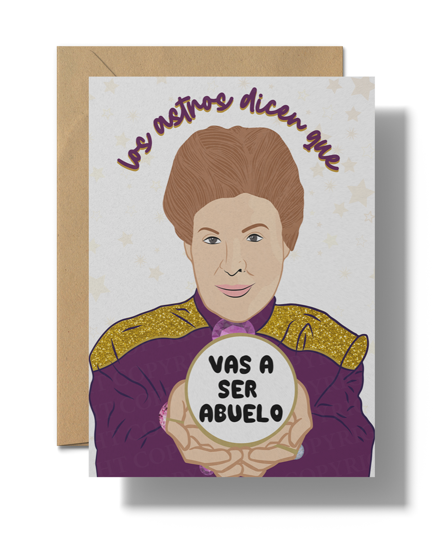 Walter Mercado | Los Astros Dicen Que | Printable card
