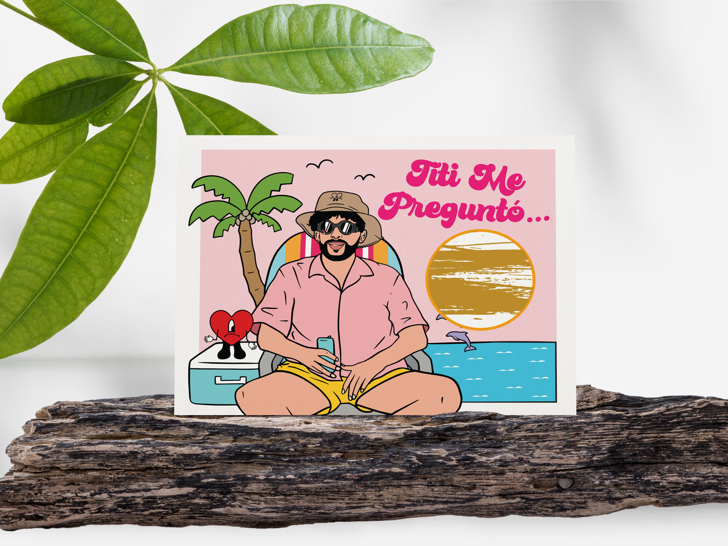 Bad Bunny | Titi Me Pregunto | Printable card