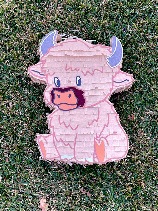 Highland Cow Piñata