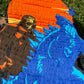 King Kong v.s Godzilla Piñata