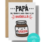 Papa te quiero mas que a la nutella | Instant Digital Download JPG