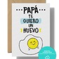 Papa te quiero un huevo | Instant Digital Download JPG